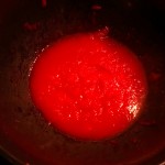 Roasted and sieved tomatoes